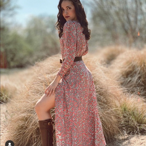 Zara print dress bloggers favorite - Picture 7 of 16